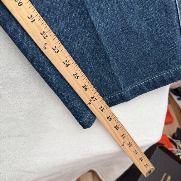 Vintage Boxx Jeans Rough Wear Mens 40x32 (38x28) Blue Hip Hop Baggy Wide Leg Y2K - Picture 6 of 15